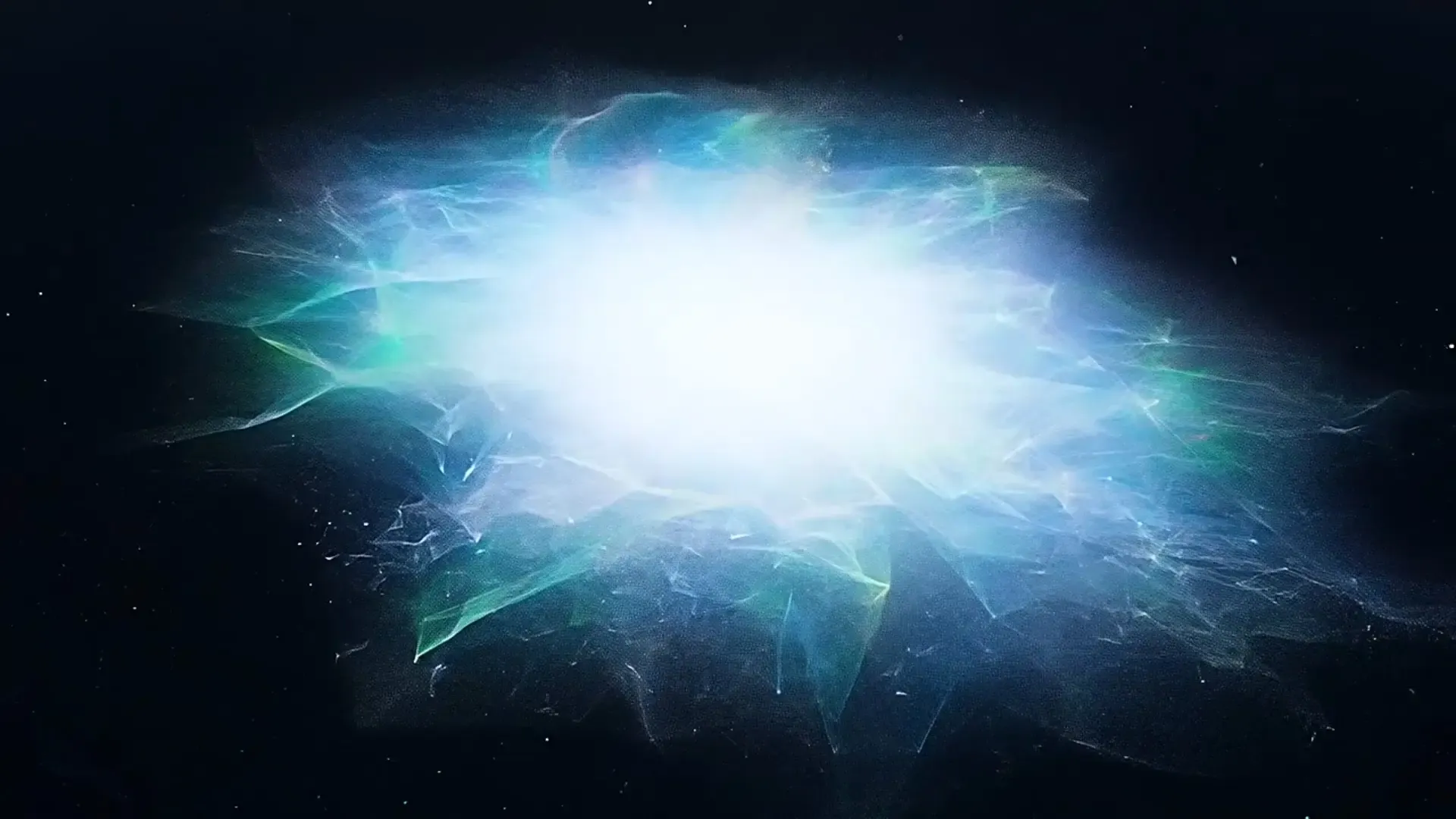 Hypnotic Cosmic Light Show Overlay for Sci-Fi Film Projects